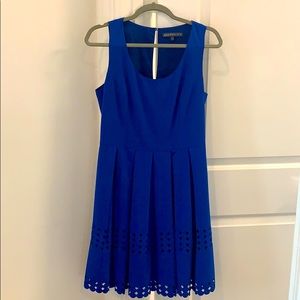 Cute blue cutout dress